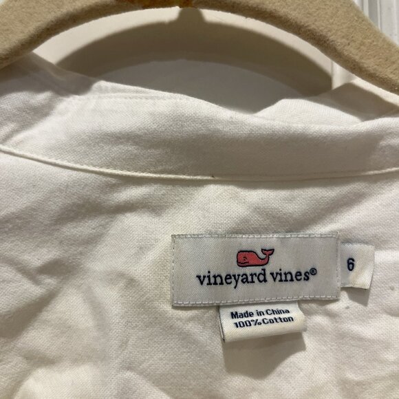 Vineyard Vines button up blouse white - Picture 4 of 6
